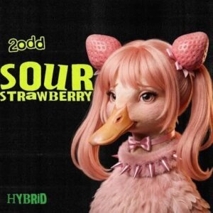 2 Odd 28g Prepack Sour Strawberry product image