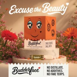 Budderface Garlic Butter 1g live resin cart product image