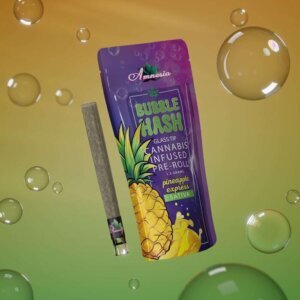 Amnesia 1 3g Bubble Hash Infused Preroll Pineapple Express product image