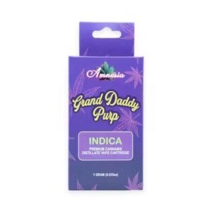 Amnesia 1g Cart Granddaddy Purple product image
