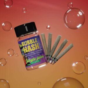 Amnesia 5 Pack 7g Bubble Hash Infused Prerolls Jungle Juice (5-pack) product image