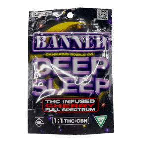 Banned 200mg 1 1 Deep Sleep Gummies Cherry product image