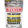 Banned 200mg Nerdless Gummies Lemonade - Cali Exotics Bud Shop | California Cannabis Dispensary Banned 200mg Nerdless Gummies Lemonade product image
