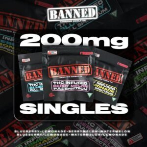 Banned 200mg Single Gummy Paradise Punch product image