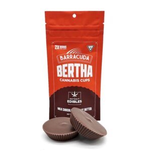 Barracuda 200mg Bertha Cups Milk Chocolate Peanut Butter product image