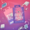 Bliss Bites 200mg Hash Rosin Chocolate Layered Gummies Blue Razz product image