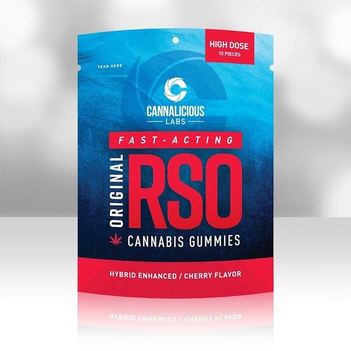 Cannalicious 200mg RSO Gummies Cherry Cannalicious 200mg RSO Gummies Cherry product image
