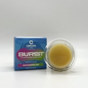 Cannalicious 2g Cured Resin Baller Jar Watermelon Burst product image