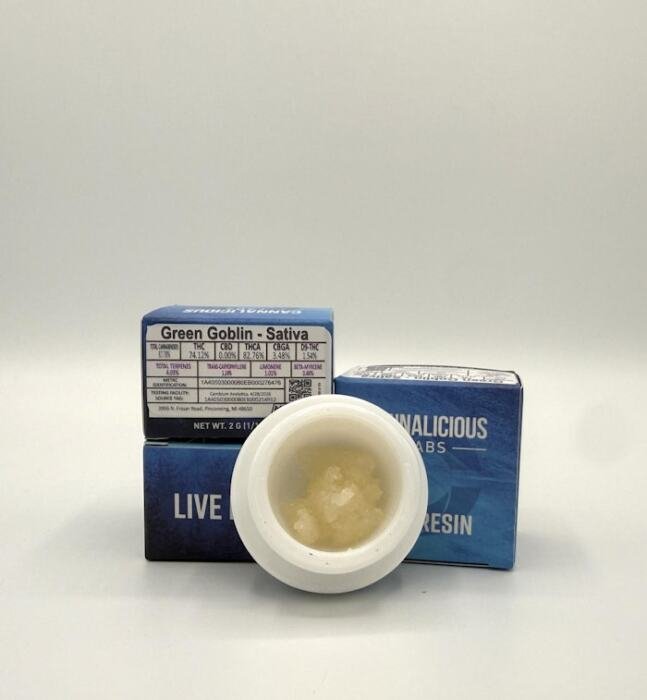 Cannalicious 2g Live Resin Green Goblin Cannalicious 2g Live Resin Green Goblin product image