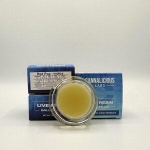 Cannalicious 7g Live Resin Baller Jar Red Pop product image
