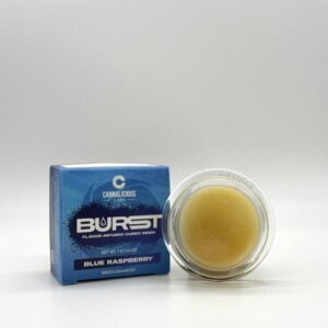 Cannalicious Cured Resin Baller Jar Blue Raspberry Burst product image
