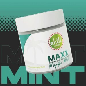 Chill Medicated 1000mg THC 1000mg CBD Topical Majestic Mint product image