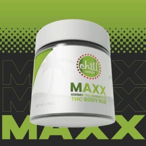 Chill Medicated 1000mg THC 1000mg CBD Topical Maxx product image