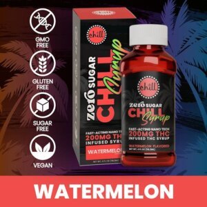 Chill Medicated 200mg Sugar Free Syrup Watermelon product image