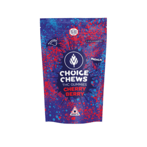 Choice Chews 200mg Gummies Cherry Berry Indica product image