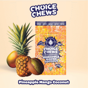 Choice Chews 200mg Gummies Pineapple Mango Coconut Sativa product image