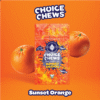 Choice Chews 200mg Gummies Sunset Orange Sativa product image