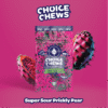 Choice Chews 200mg Gummies Super Sour Prickly Pear Indica product image