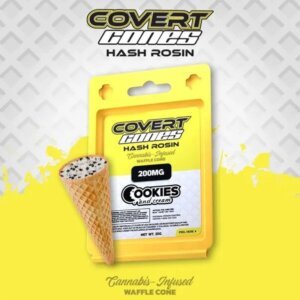 Covert Cups 200mg Hash Rosin Cones Cookies Cream product image