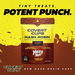 Covert Cups 200mg Hash Rosin Cups Hazy Nut product image