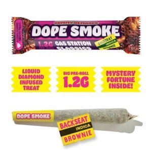 Dope Smokes 1 2g Liquid Diamond Infused Preroll Backseat Brownie product image