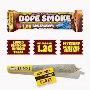 Dope Smokes 1 2g Liquid Diamond Infused Preroll Root Beer Float product image