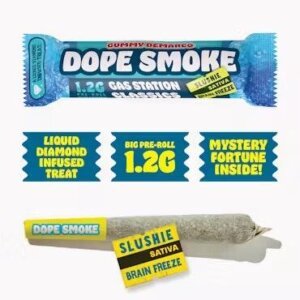 Dope Smokes 1 2g Liquid Diamond Infused Preroll Slushie Brain Freeze product image