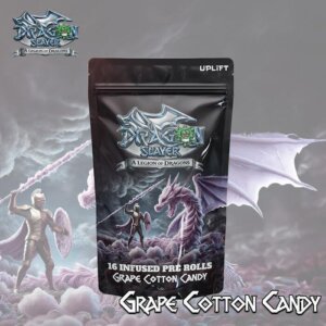 Dragon Slayer 16 Pack 8g Infused Prerolls Grape Cotton Candy (16-pack) product image