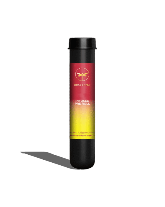 Dragonfly 1 25g Infused Preroll Melon Gum Dragonfly 1 25g Infused Preroll Melon Gum product image