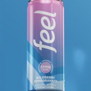 Feel Energy 10mg Sparkling Drink Wildberry Pomegranate product image