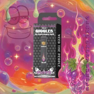 Giggles 2g Live Rosin Disposable Granddaddy Purple product image