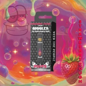 Giggles 2g Live Rosin Disposable Strawberry Cough product image