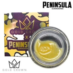 Gold Crown X Peninsula Garden 1g Budder Black Maple product image