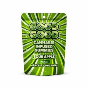 Good Good 200mg Gummies Sour Apple product image