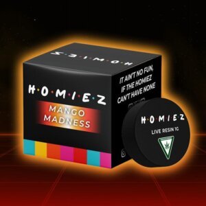 Homiez 1g Live Resin Mango Madness product image