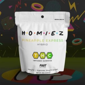 Homiez 200mg Gummies Pineapple Express product image