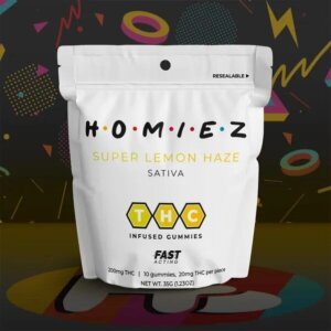 Homiez 200mg Gummies Super Lemon Haze product image