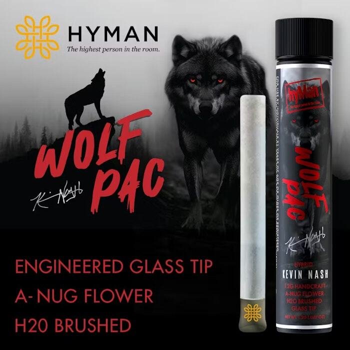 Hyman 1 2g Handcraft Preroll Wolf Pac Hyman 1 2g Handcraft Preroll Wolf Pac product image