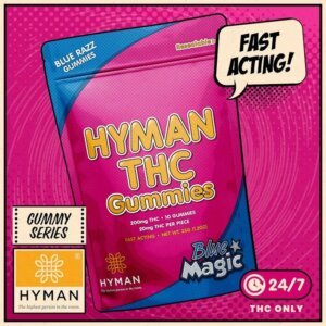Hyman 200mg Gummies Blue Magic All Day product image