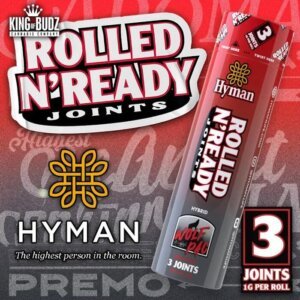 Hyman X Kevin Nash 3 Pack 1g Prerolls Wolfpac (3-pack) product image