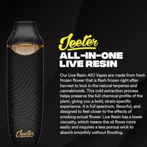 Jeeter 1g Live Resin Disposable Ace Killer OG product image