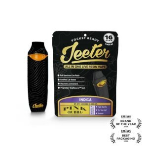 Jeeter 1g Live Resin Disposable Pink Bubba product image