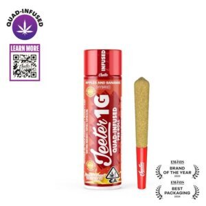 Jeeter 1g Quad Infused Preroll Apples Bananas product image