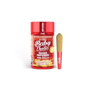 Jeeter 5 Pack 5g Quad Infused Prerolls Apples Bananas (5-pack) product image
