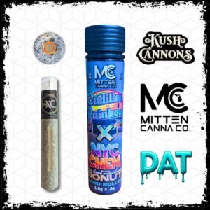 Kush Cannons 1 8g Rosin Infused Donut Cadillac Rainbow X Nyc Chem product image