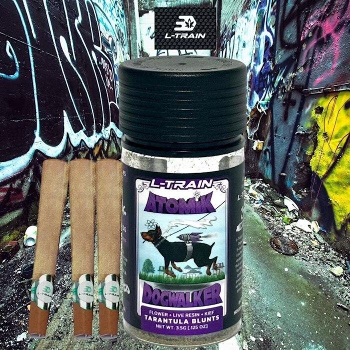 L Train 5 Pack 7g Atomik Dogwalkers Infused Blunts The D OG 5-pack L Train 5 Pack 7g Atomik Dogwalkers Infused Blunts The D OG (5-pack) product image