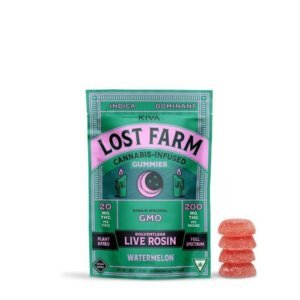 Lost Farms 200mg Live Rosin Gummies Watermelon Gmo product image