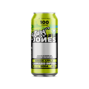 Mary Jones 100mg Infused Soda Green Apple product image