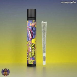 Michigander Fire 1g Preroll Afgooey Grapes product image
