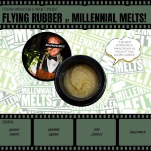 Millennial Melts 5g Live Rosin Flying Rubber product image
